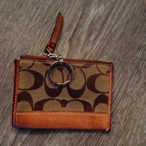 Coach coin wallet